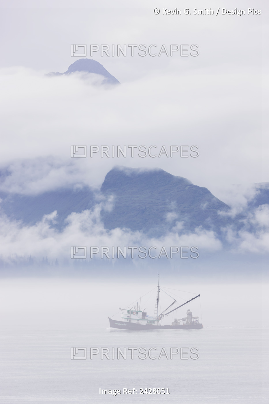 Commercial Fishing Boat Silver Salmon Fishing Outside Of Valdez Small Boat ...