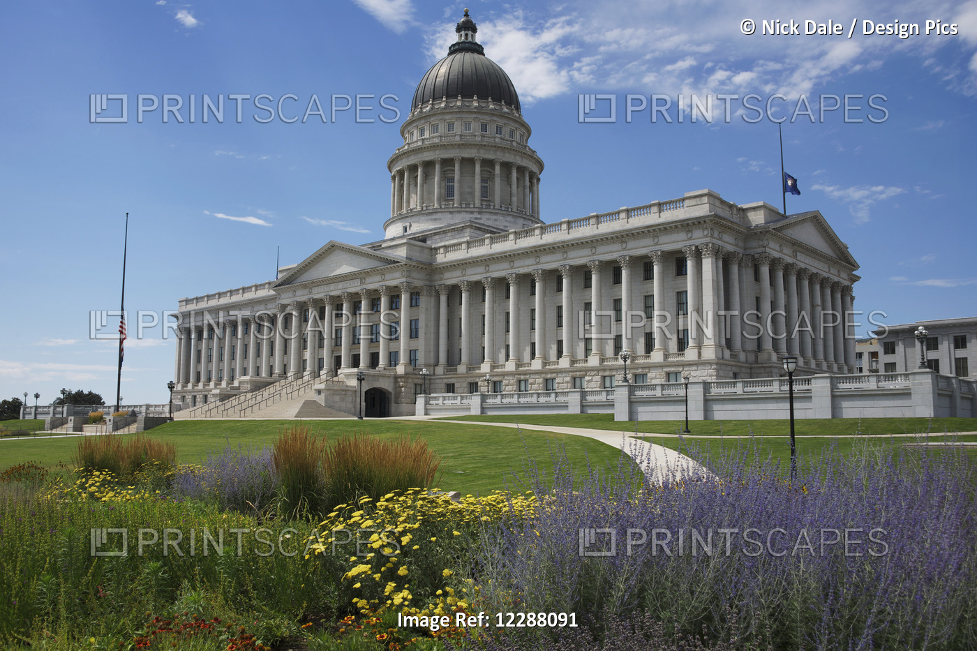 Salt Lake City Capitol Building; Salt Lake City, Utah, United States Of America